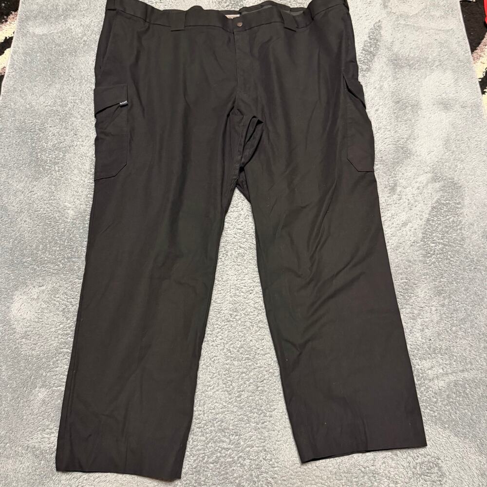 5.11 511 Tactical Cargo Pants Mens 56 x31 Black Ripstop Stretch Waist